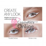 Creion de ochi rezistent la apa Gigi Rose Soft Eyeliner  - Alb mat